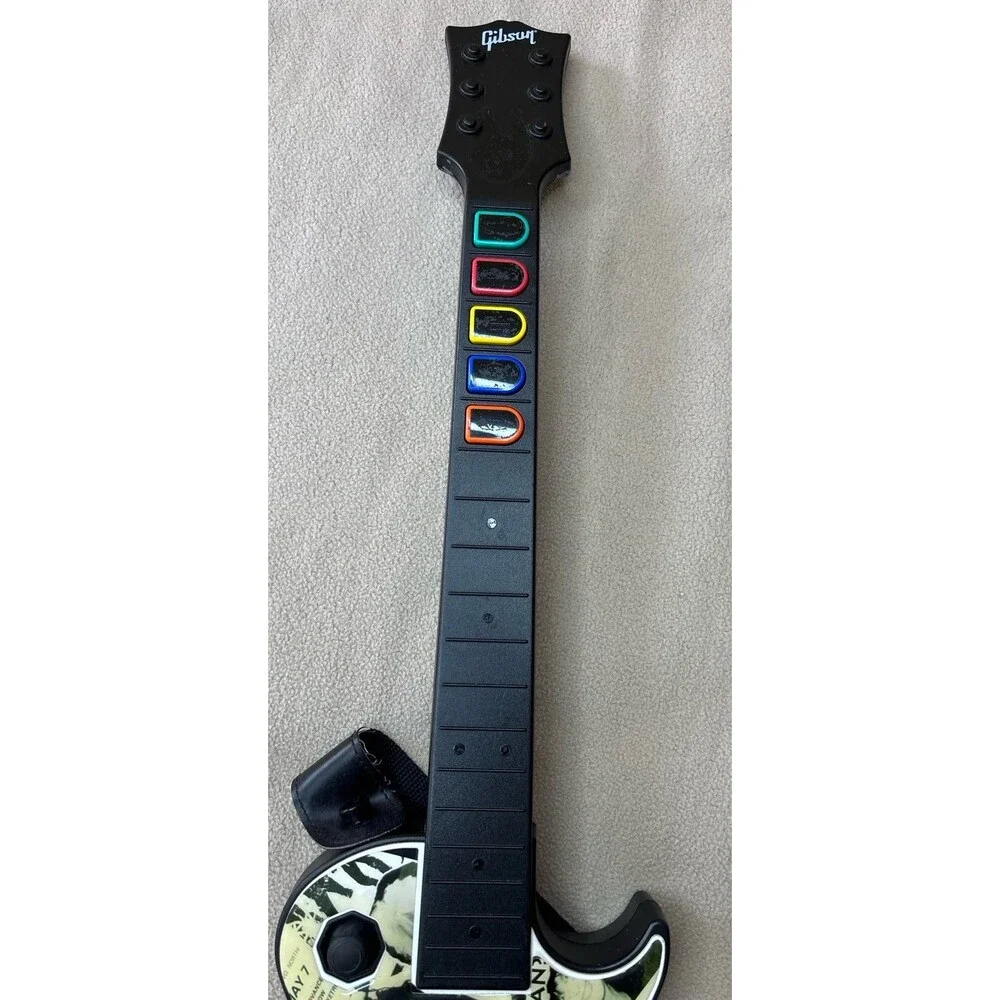 Guitar Hero Red Octane Gibson Les Paul 95125.805 Nintendo Wii Guitar
